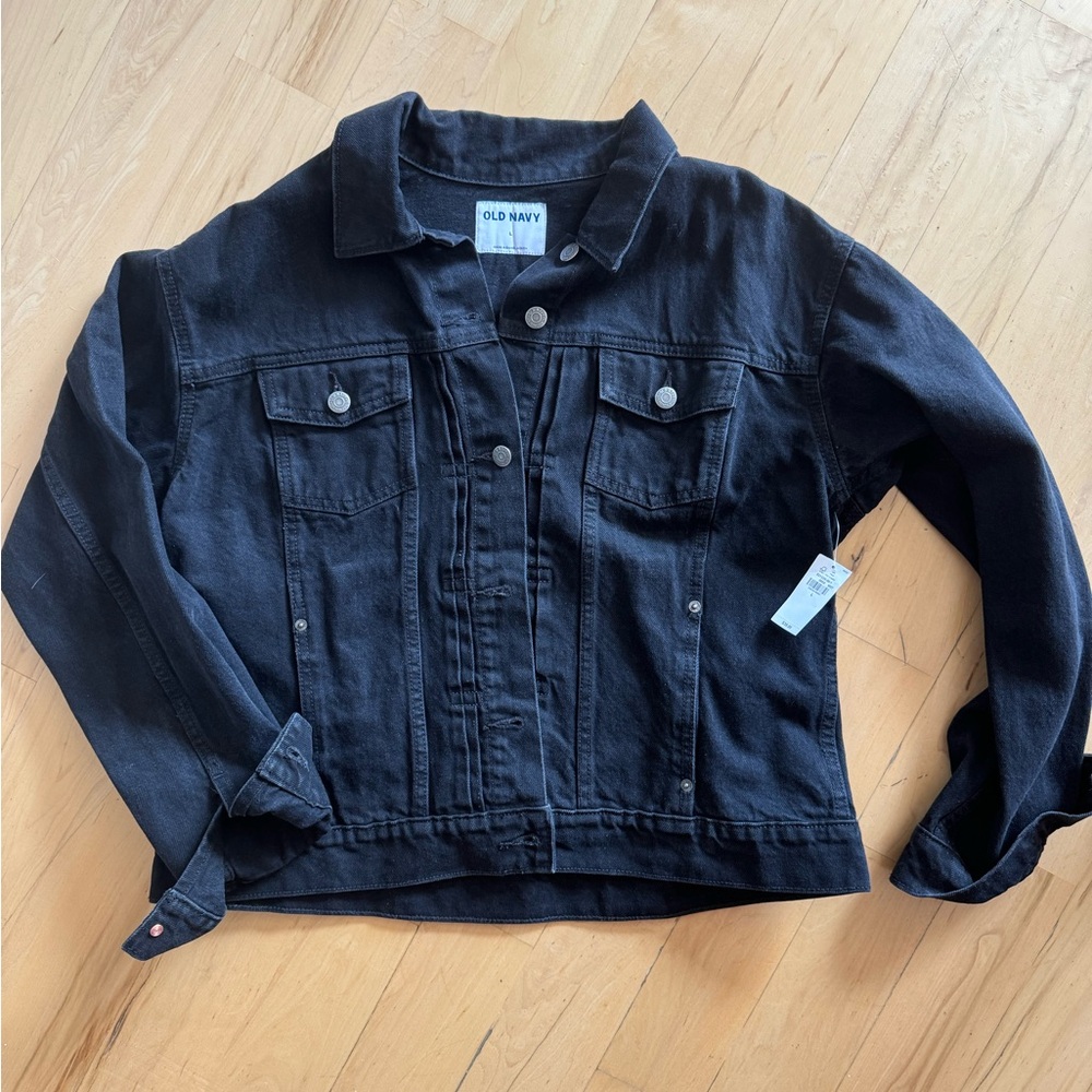 Black Jean Jacket
